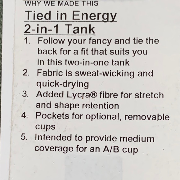 Lululemon tied in energy 2 in 1 tank sage green 10 - Picture 6 of 7